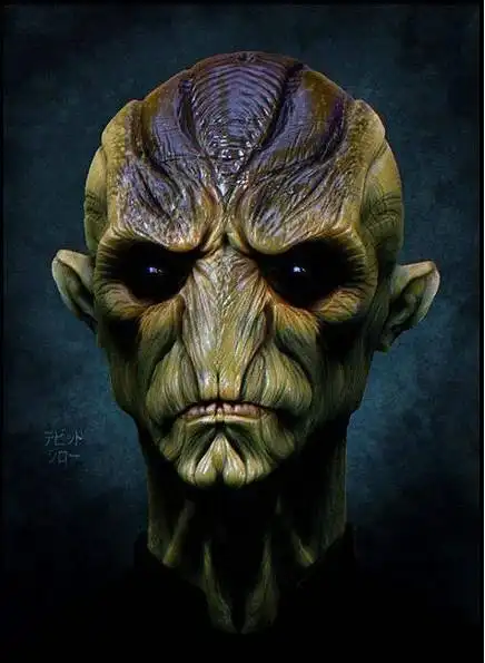 人类心中的外星人形象外星人的恐怖居家照