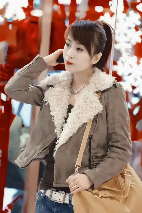 马丽早期写真照