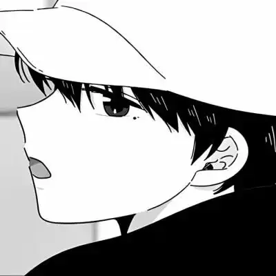 黑白动漫男头网络男神