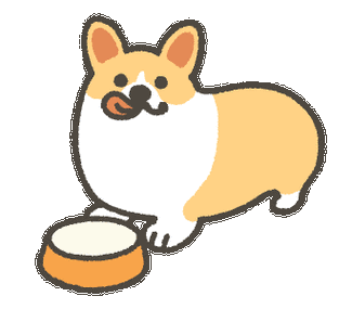 毛茸茸的朋友们,日本插画师笔下可爱的柯基