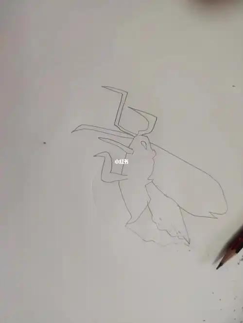 一定要看到最后  #魔斯拉  #哥斯拉怪兽之王  #绘画  #电影  #简笔