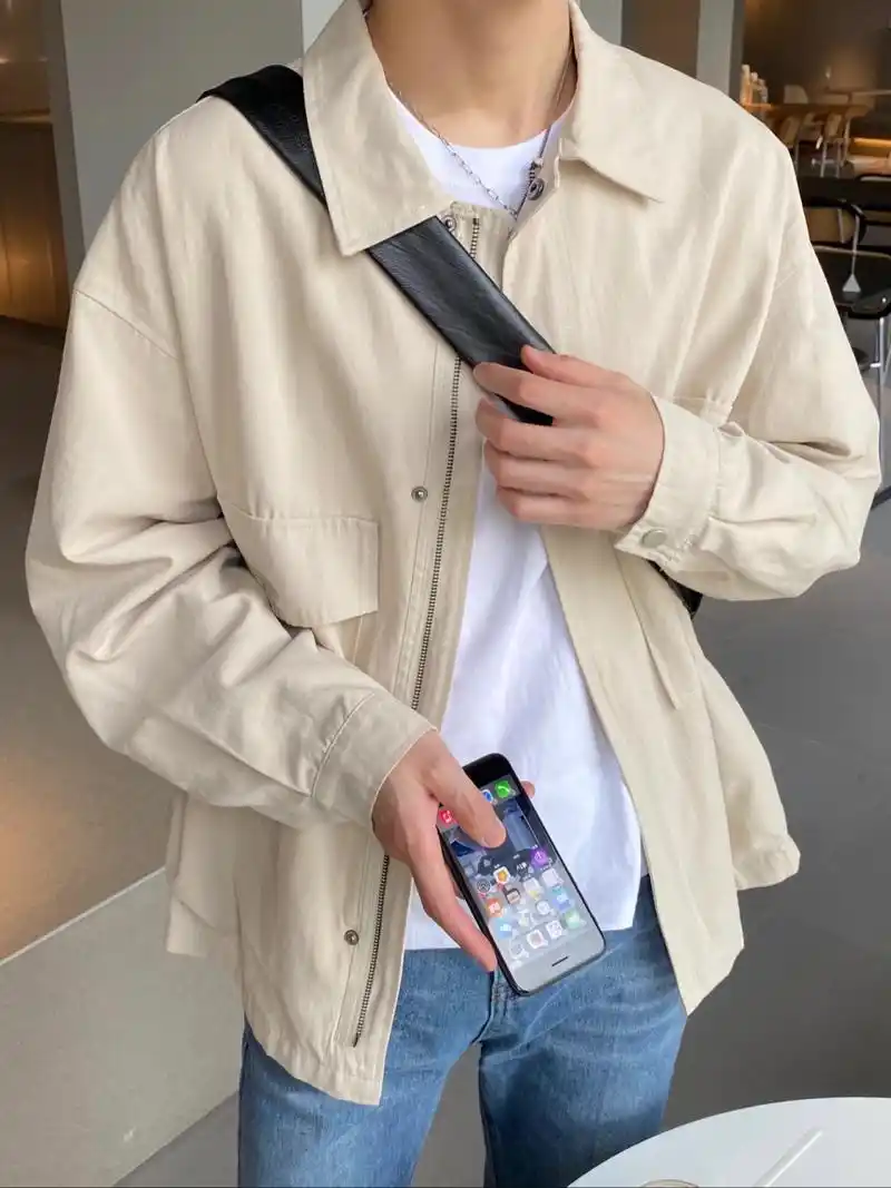 百搭显高穿搭| 秋冬男生休闲简约韩风搭配