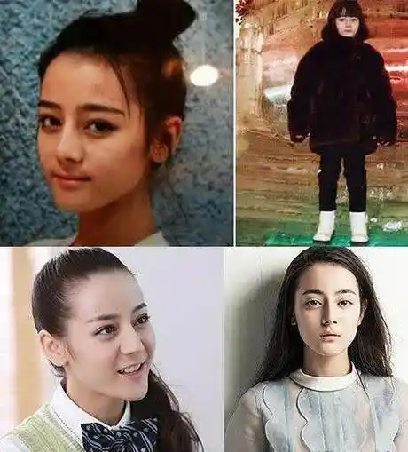 迪丽热巴整容前照片迪丽热巴整容了吗旧照曝光