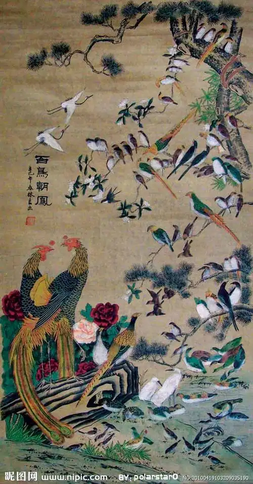 百鸟朝凤图片