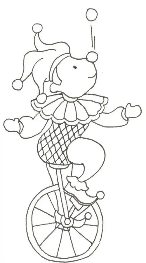 小丑的简笔画怎么画小丑的简笔画图片大全