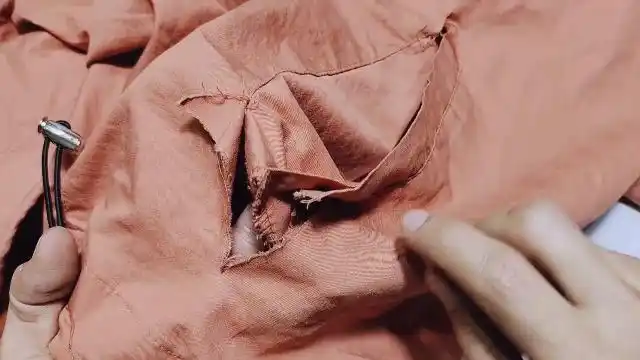 初学者缝纫教程 无痕修补衣服上的破洞