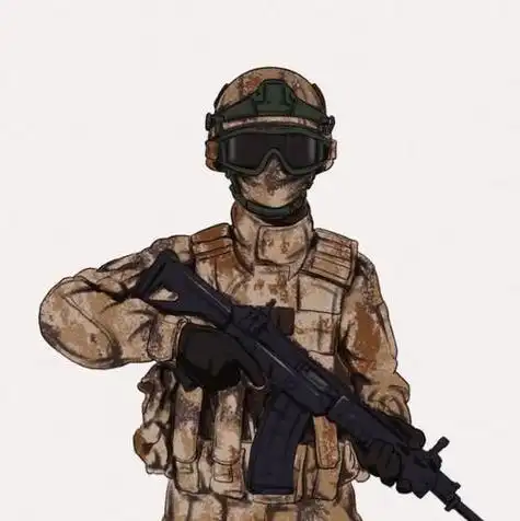 头像手绘兵哥哥头像军人头像