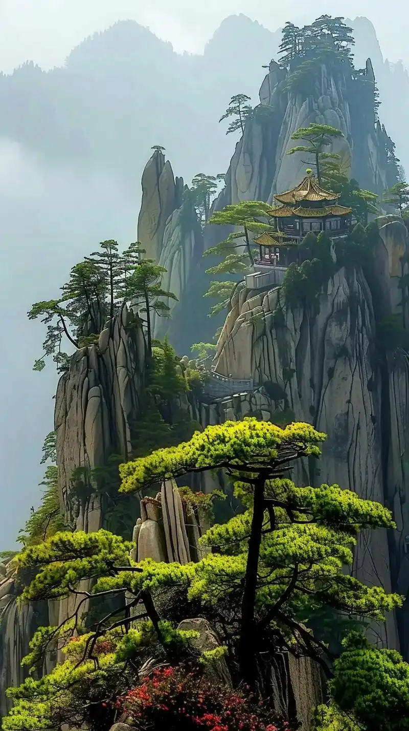 三清山美景