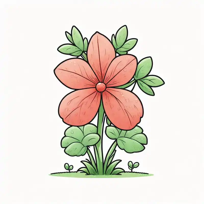 90好运发财花朵卡通头像94