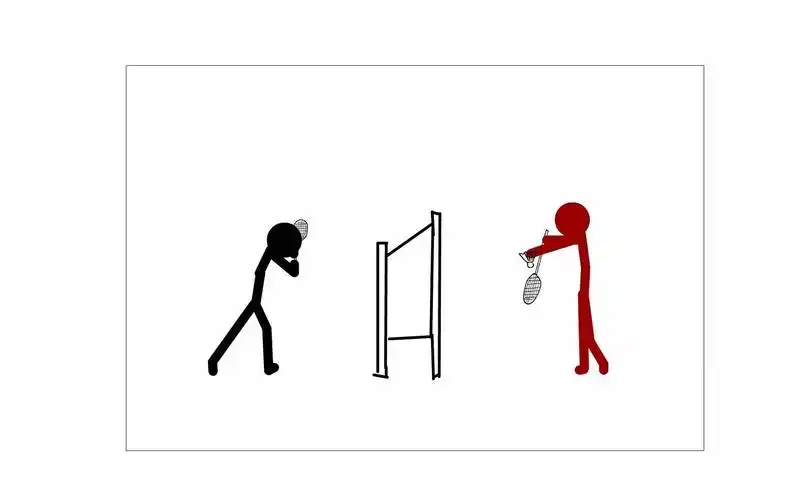 火柴人羽毛球动画_哔哩哔哩_bilibili