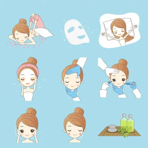 其它所需点数:0点关键词:卡通可爱女孩美容护肤矢量素材二,美女,蛔北