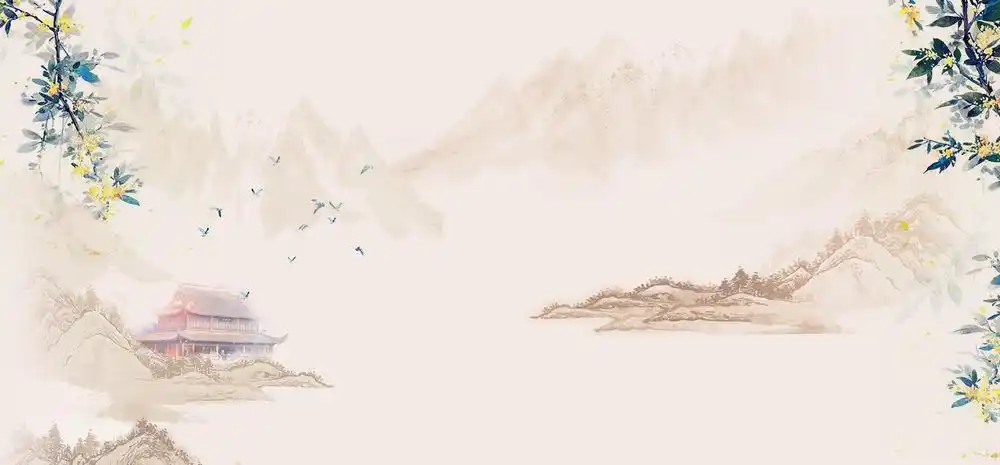 古风水彩背景素材_高清古风水彩背景图片免费下载-90设计网