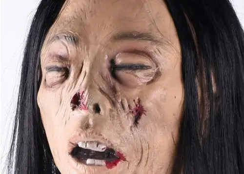 万圣节鬼节恐怖道具长发红衣贞子大吊鬼密室逃脱酒吧ktv场景布置