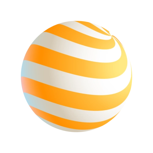 各类圆形球体卡通装饰漂浮素材