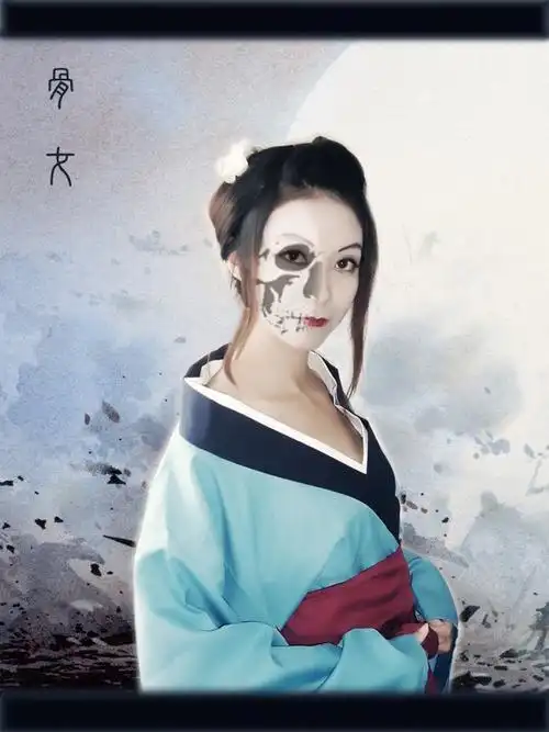 半人半骷髅图片