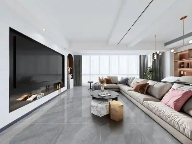 裕景陶瓷新品通体大理石瓷砖自然石纹纯粹之美