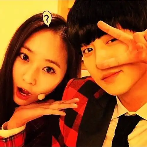 exo灿烈女朋友照片