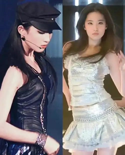 考古到刘亦菲早期穿搭时尚真是一个轮回676767