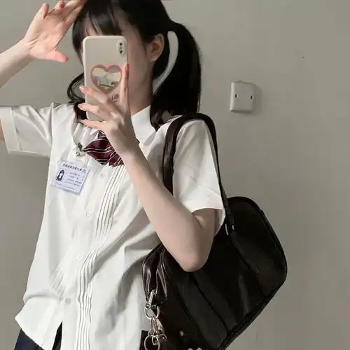 校服女生头像 学生唯美头像插图2