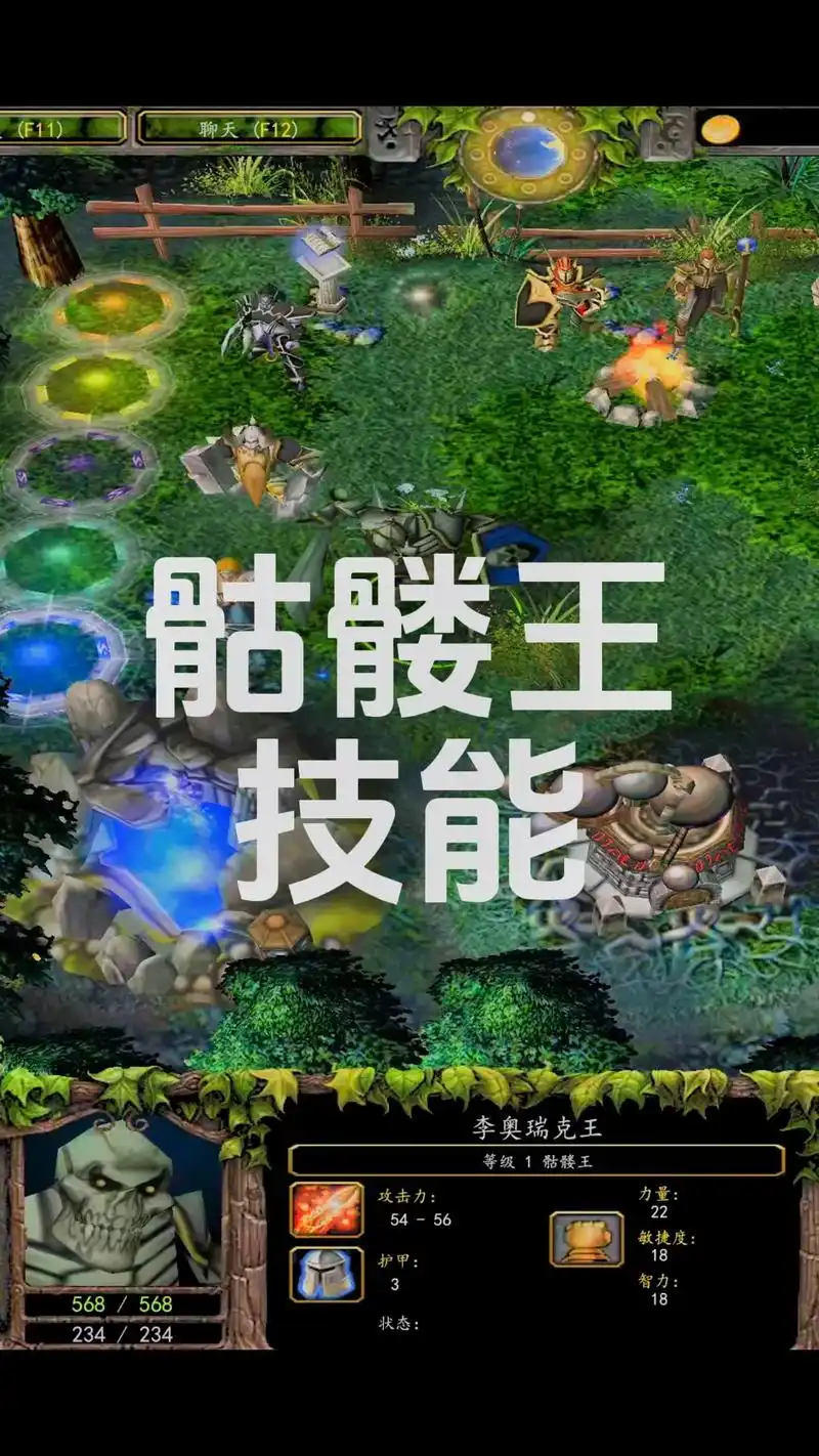 dota英雄-骷髅王 技能与大招.#dota #游戏日常分享 - 抖音