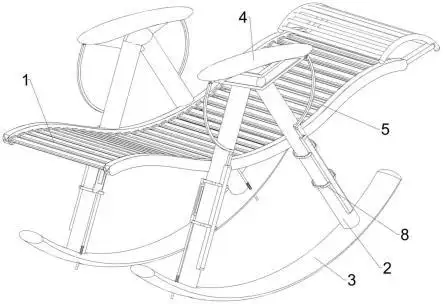 1.本发明涉及一种竹制摇椅,尤其涉及一种钟摆式持久型竹制摇椅.