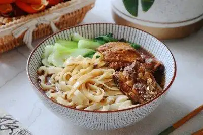 收藏人数 3103 #元宵节美食大赏#番茄鸡蛋排骨面 面条,排骨,番茄