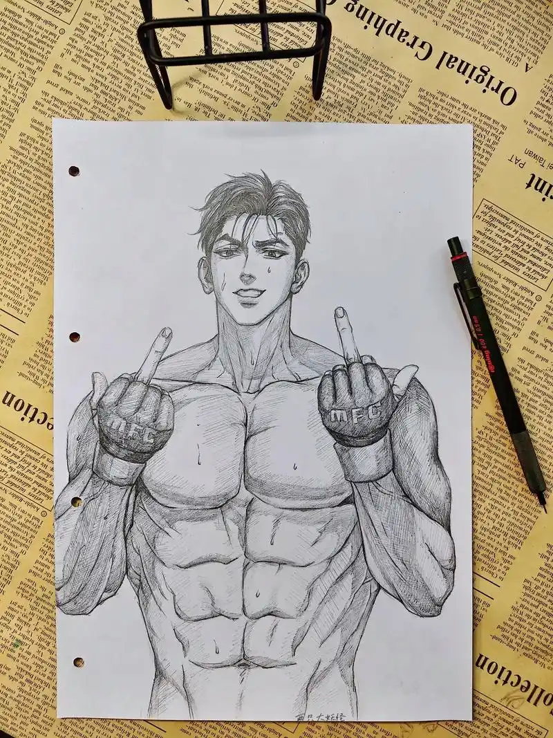 上了一天班,奖励自己个八块腹肌不过分吧.#周宰京 #魔咒 # - 抖音