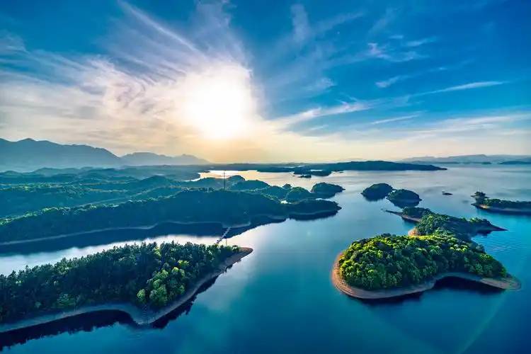 这里是江西九江庐山西海