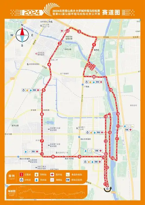精准丈量 等你来跑!2024北京房山良乡大学城半程马拉松赛赛道丈量完成