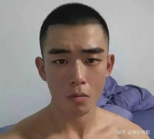 寸头发型图片潮男