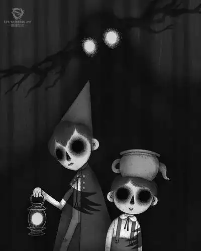 小恐怖中的小幽默:猎奇心理与黑白配色