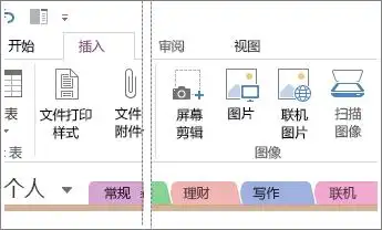 microsoft onenote 2013 中的基本任务