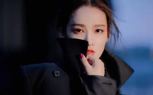 霸气美女李沁酷美暗黑系写真,大陆明星-回车桌面