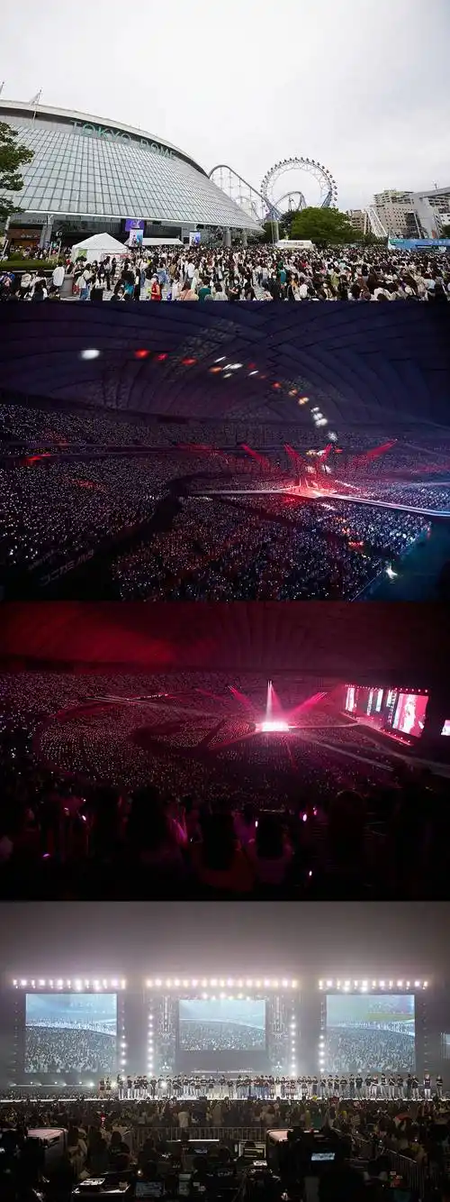 "smtown live"日本东京巨蛋演唱会盛况空前!印证"no.1全球公演品牌"!
