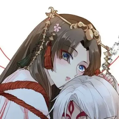 情侣头像古风一人一半