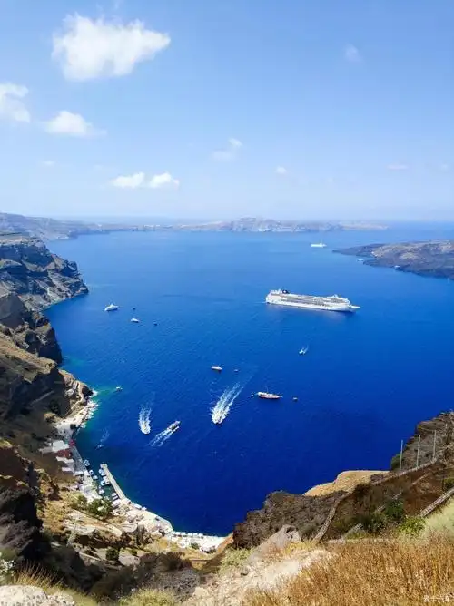 有一种蓝叫圣托里尼蓝色爱琴海浪漫到腻歪