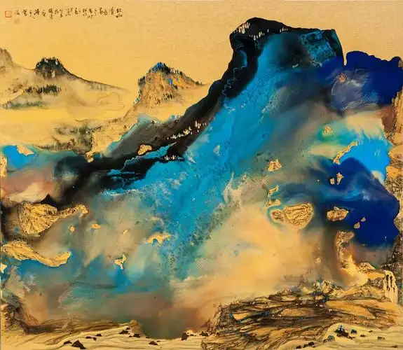 曹俊:《秋山清音图》作品展示-易新美术馆