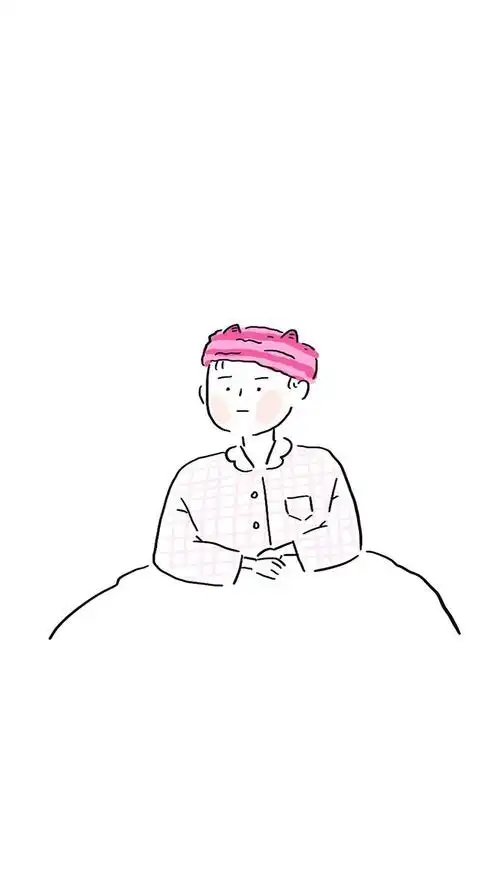 简单插画小清新手机壁纸图片