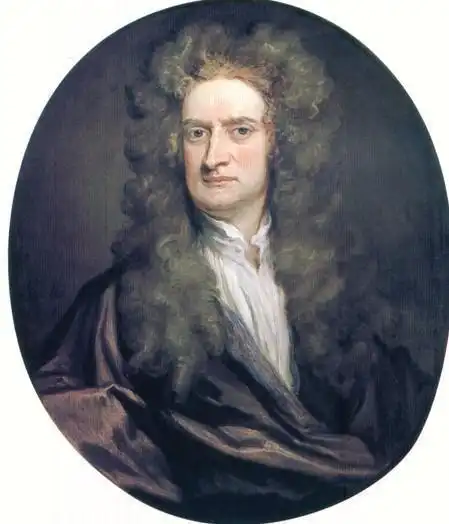 牛顿的简笔画头像全身