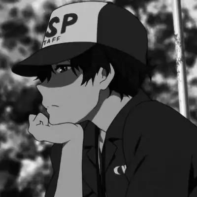 黑白男头./听说渣男爱漫头._卡通动漫头像_我要个性网