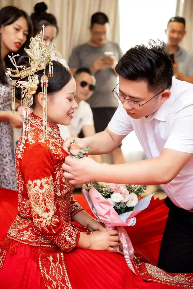 婚礼那天最珍贵的照片