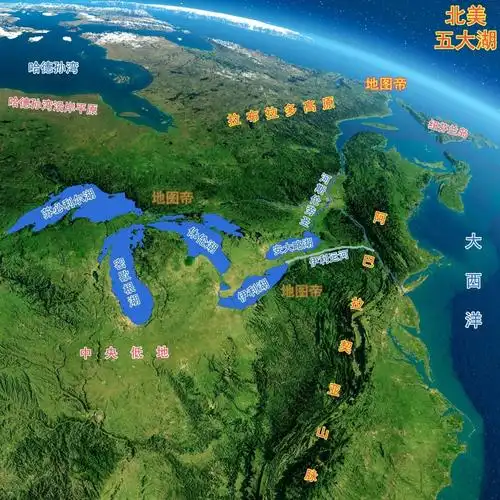 在休伦湖的加拿大一侧有一个岛屿,这就是世界上面积最大的湖中岛