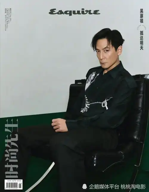 男星吴彦祖《时尚先生》封面大片,不老男神帅气依旧
