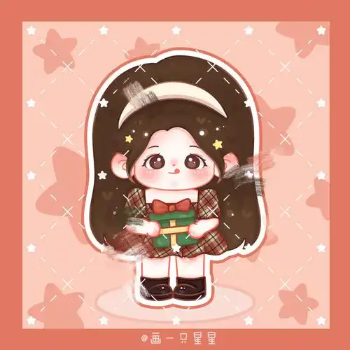 是之前画滴喽～9215一切q版|全身立牌|饭圈美工|周边#虞书欣