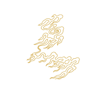 金色祥云吉祥如意pngpsd2000*2000中国风祥云图案png元素pngpsd2000*