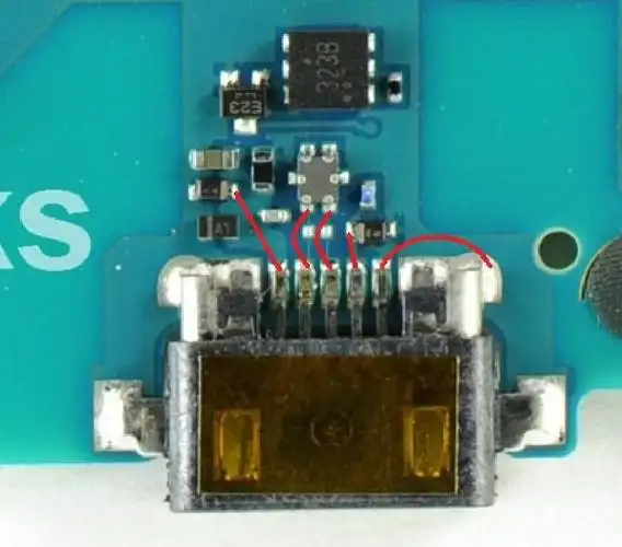 小米m2尾插飞线 小米m2尾插坏了 有图 这样飞线对不对?