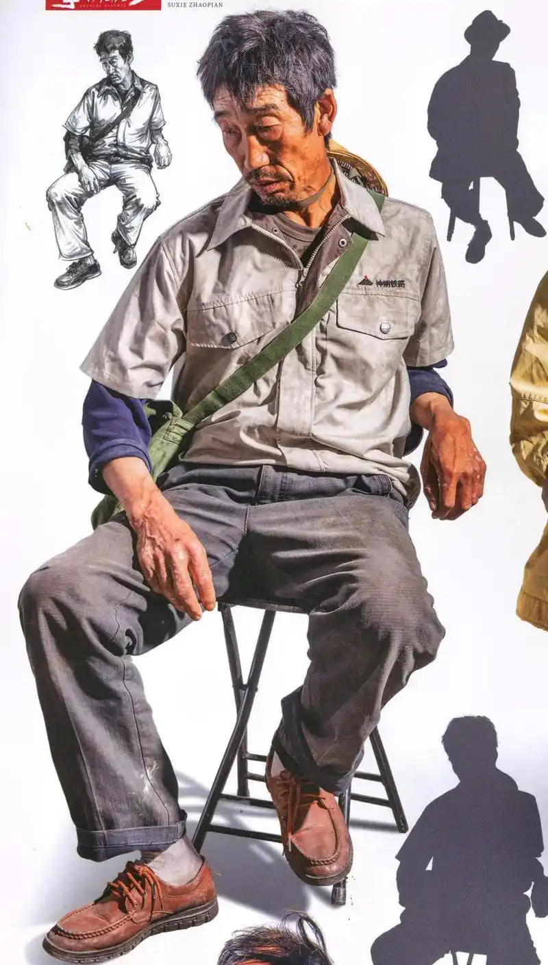 速写人物 #速写教学 #美术生 #人物速写 照片写生步骤 - 抖音