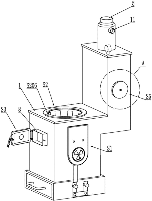 二次燃烧高效采暖炉的制作方法