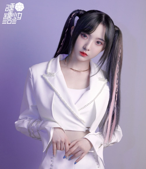 硬糖少女303创4总决赛造型新歌首秀全员双马尾好飒