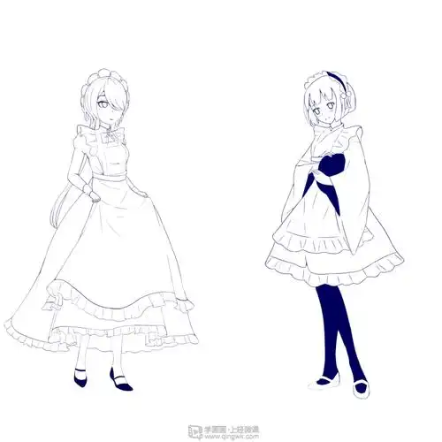 作业:漫画人物服饰怎么画好看?